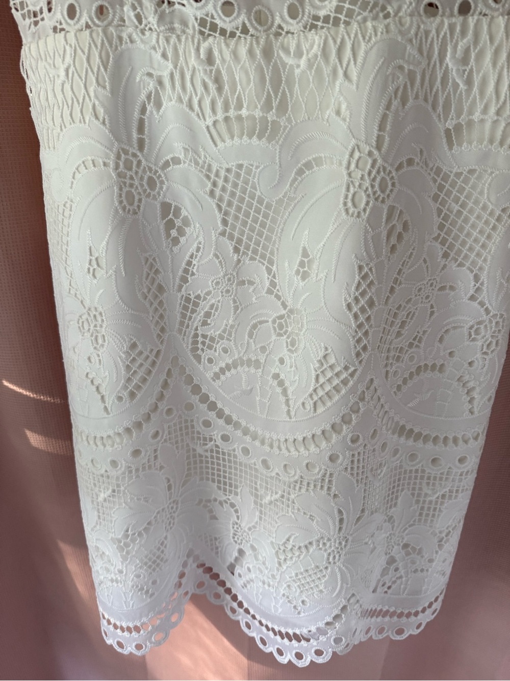 Lilly Pulitzer White Lace Spaghetti-Strap Dress - Picture 3 of 9